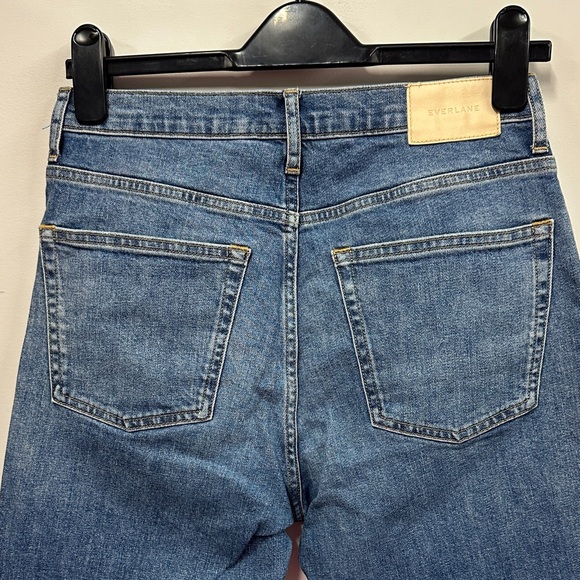 Everlane Women's Blue Straight Leg Jeans the cheeky 28 - Picture 5 of 7